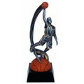 Male Basketball Motion Xtreme Resin Trophy (7")